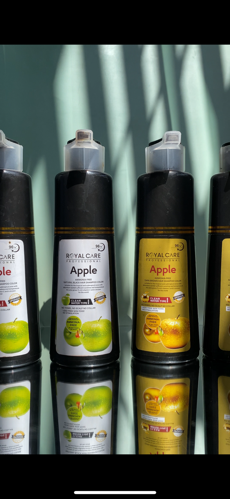 Apple Hair Color (Green) - Dark Brown - Amonia Free (2x 100ml)
