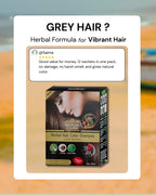 Hair Coloring Shampoo Box - Natural Black
