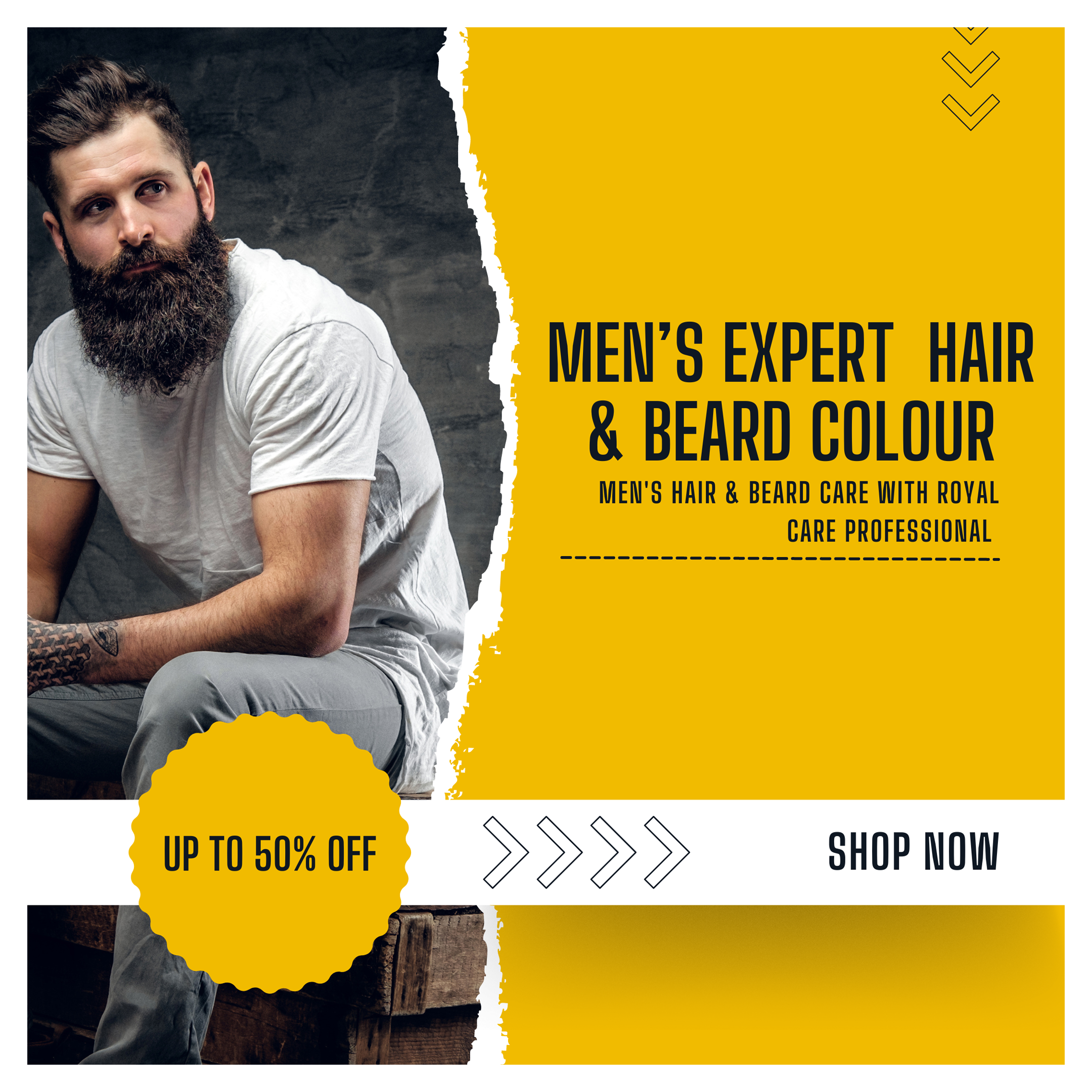 Men Expert Beard & Hair Color- Dark Brown