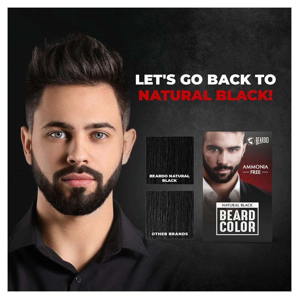 Men Expert Beard & Hair Color- Dark Brown