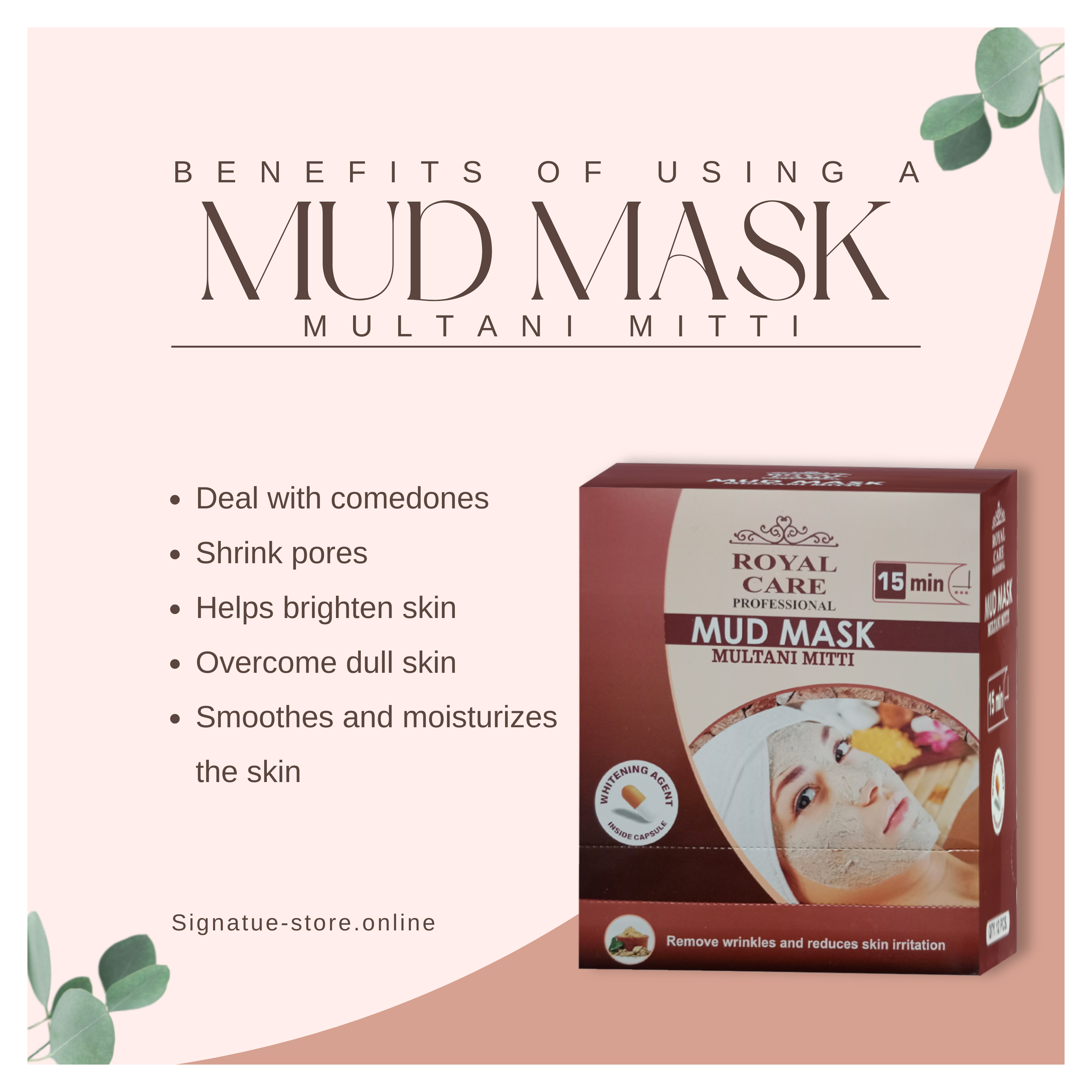 MUD MASK - Glowing & Healthy Skin