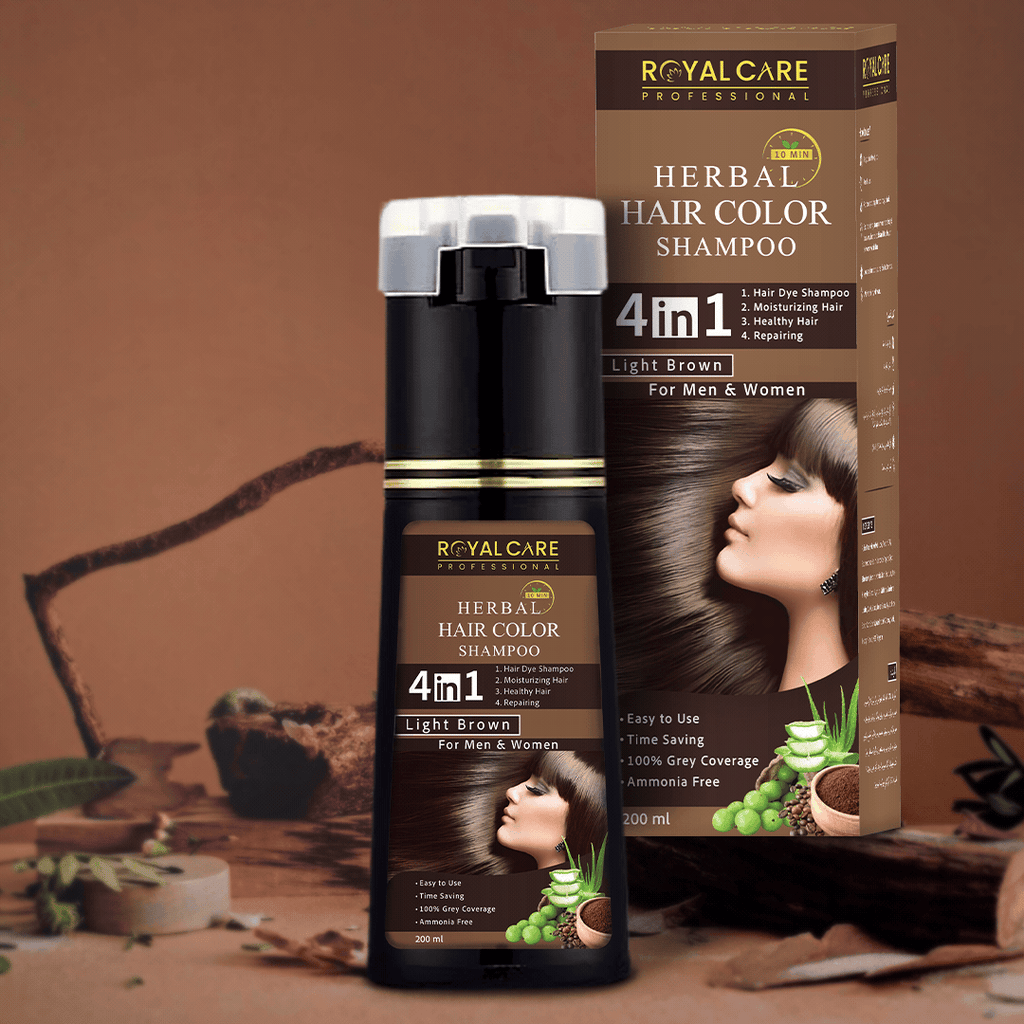RCP 4in1 Hair Color Shampoo combines the convenience of easy application with the benefits of nourishing ingredients. It delivers vibrant, long-lasting color in just one step, helping you restore the natural vibrancy of your hair. This product is designed to not only color but also nourish and strengthen your hair, ensuring a healthy shine. The shampoo format makes it mess-free and quick to use, making it a practical solution for those looking for efficient hair coloring results